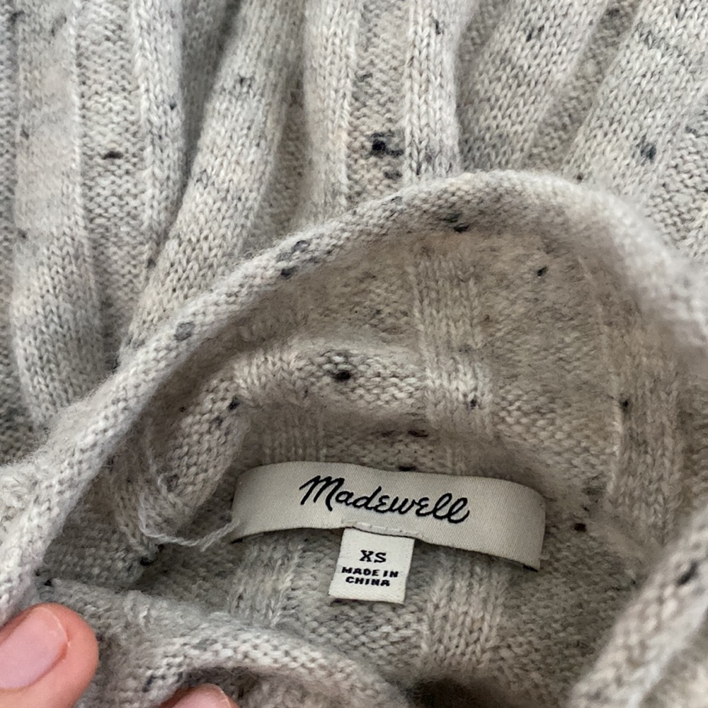 Madewell cowl neck sweater - Picture 2 of 3